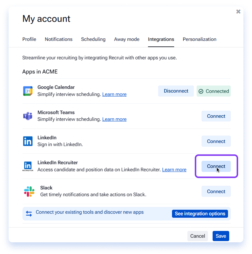 Integrate your user account with LinkedIn RSC 1.png